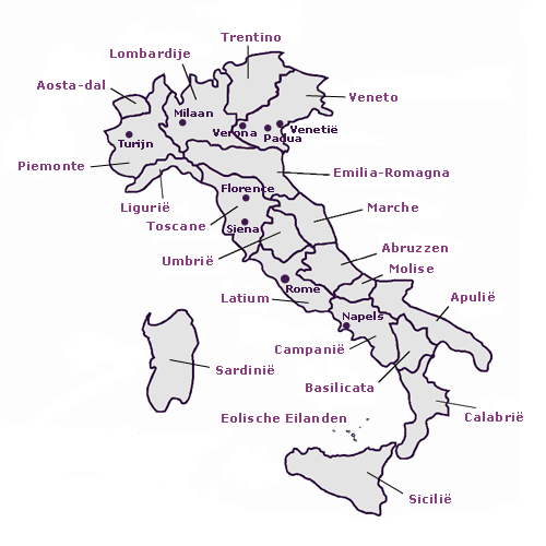 regios Italie